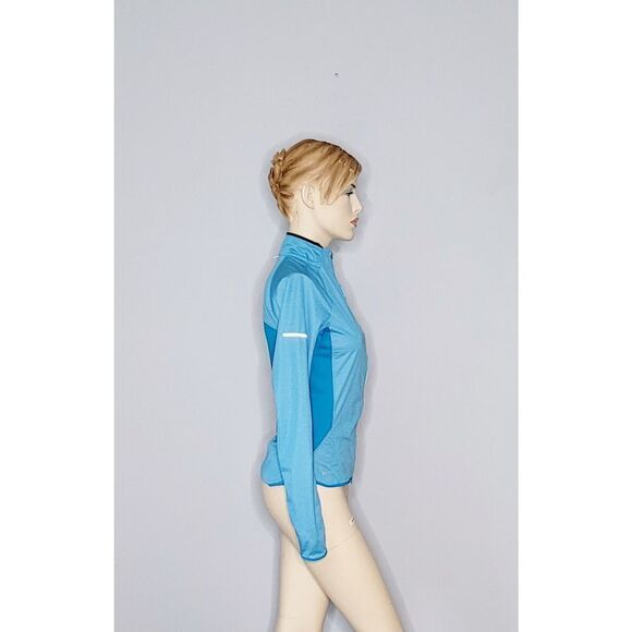 Nike Dri-Fit Blue Zip up sweater - Picture 2 of 11